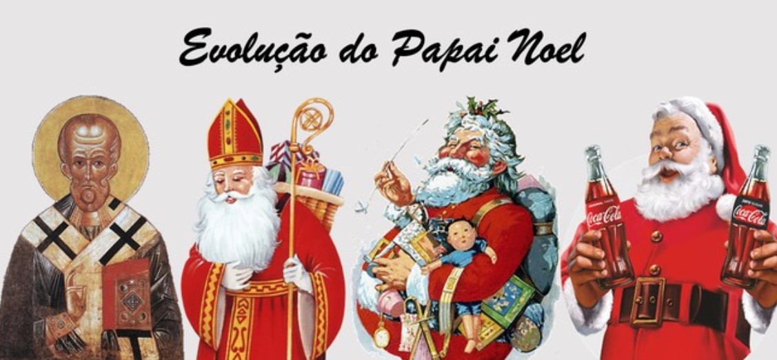 Evolução do papai Noel