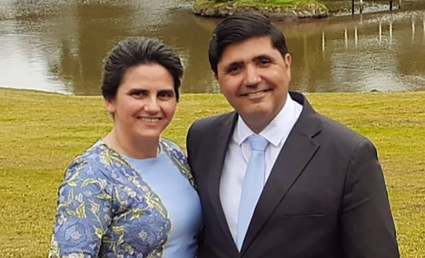 Pastor Humberto Schimitt Vieira e a esposa Ana