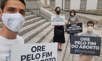 Cristãos participam da campanha 40 Dias Pela Vida.