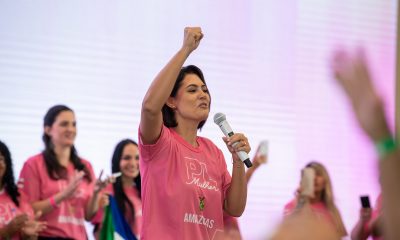 Michelle: candidatura ao Senado é "missão" dada por Jair Bolsonaro