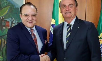 Abner Ferreira e Jair Bolsonaro