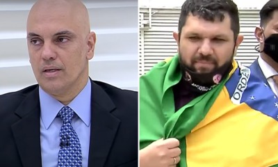 Alexandre de Moraes e Oswaldo Eustáquio