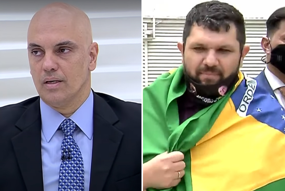 Alexandre de Moraes e Oswaldo Eustáquio