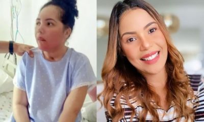 Foto mostra Amanda Wanessa sentada em fisioterapia