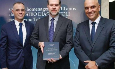 André Mendonça, Dias Toffoli e Alexandre de Moraes