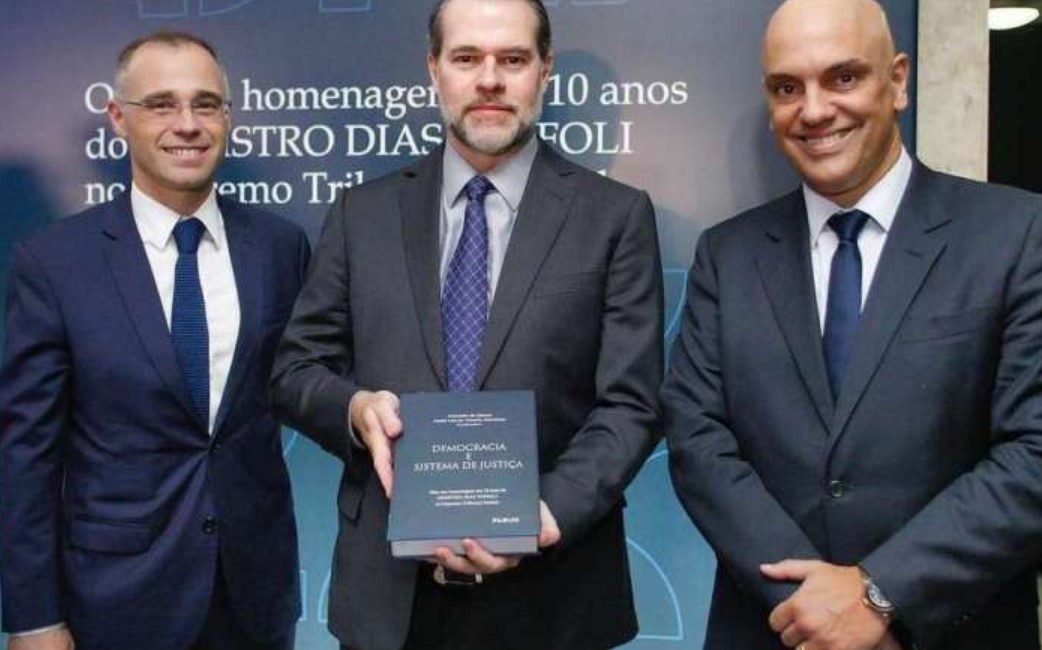 André Mendonça, Dias Toffoli e Alexandre de Moraes