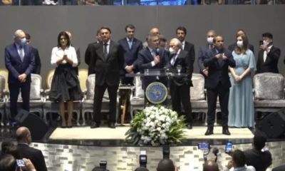 André Mendonça no culto de ação de graças