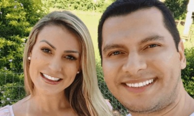 Andressa Urach e o marido