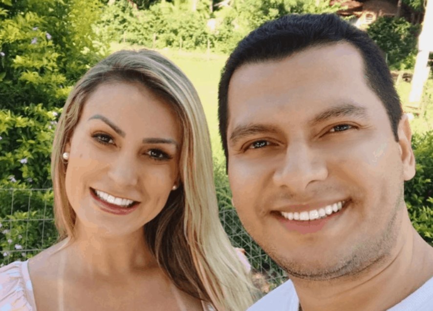 Andressa Urach e o marido