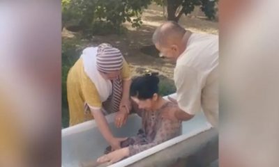 Nova convertida é batizada e engravida após anos de esterilidade