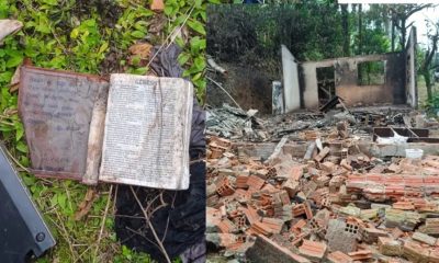 Bíblia resiste a incêndio que destruiu casa em SC