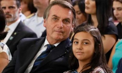 Bolsonaro e Laura