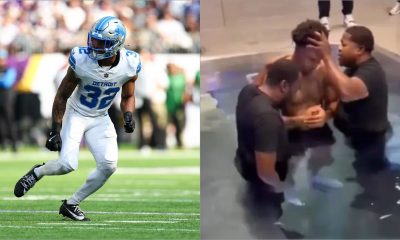 Jogador da NFL testemunha seu batismo: ‘Precisava ser salvo por Deus’
