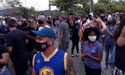 Protestos em Búzios