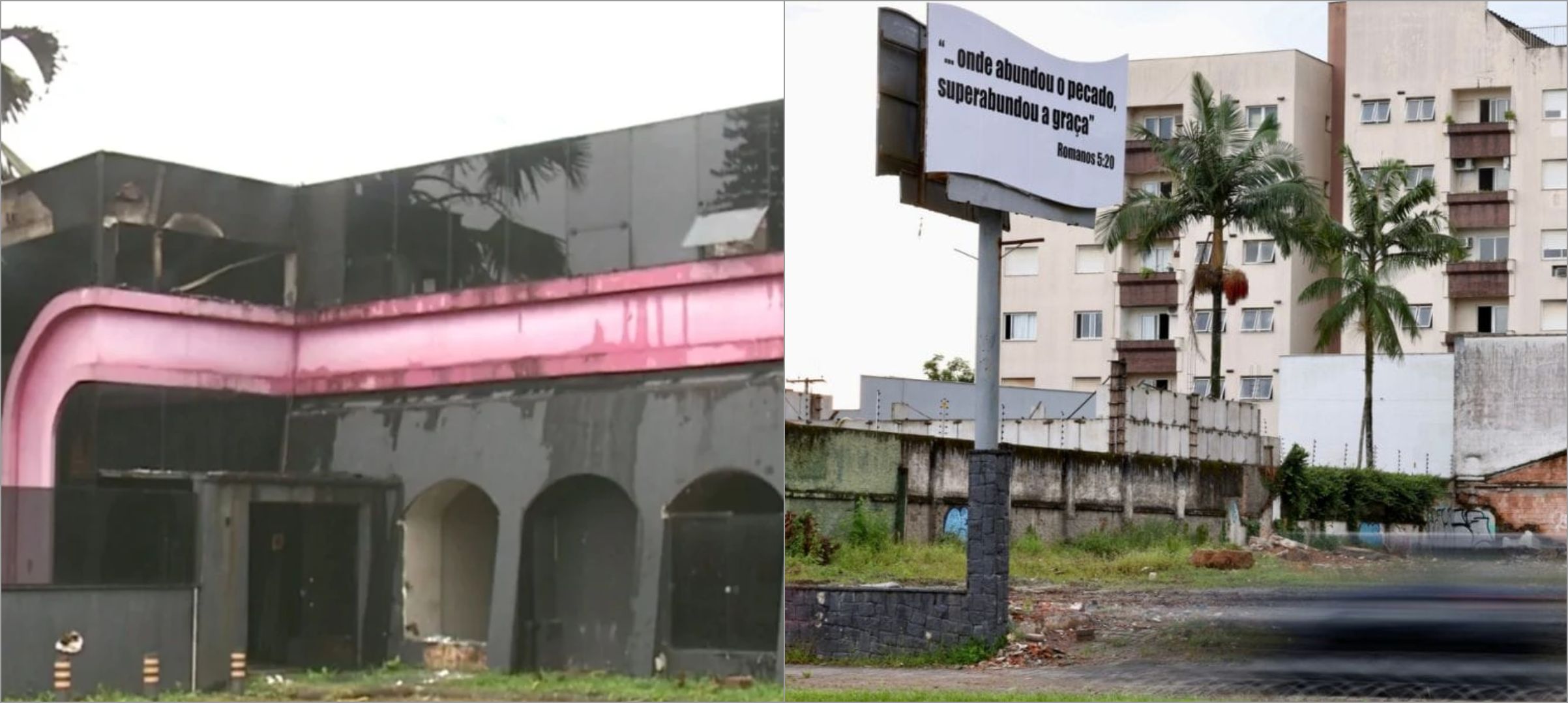 Demolida, antiga boate em Joinville dará lugar a igreja