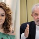 Carina Belomé e o ex-presidente Lula