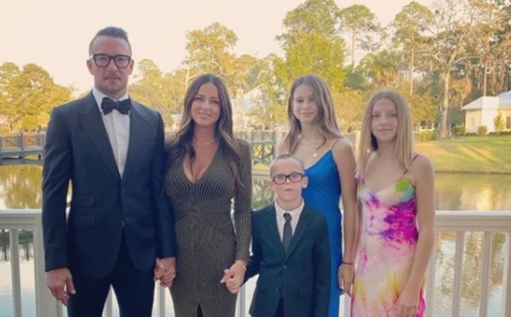 Carl Lentz e família