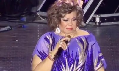 ‘Tem uma entidade pertinho de mim’, diz Alcione no carnaval