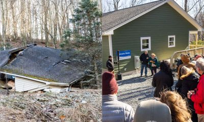 Missão reconstrói casa de idosos destruída em furacão