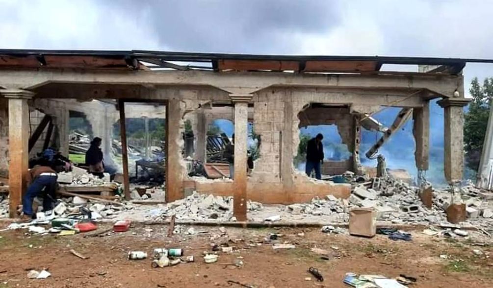 Casa de evangélicos é destruída em retaliação à construção de igreja