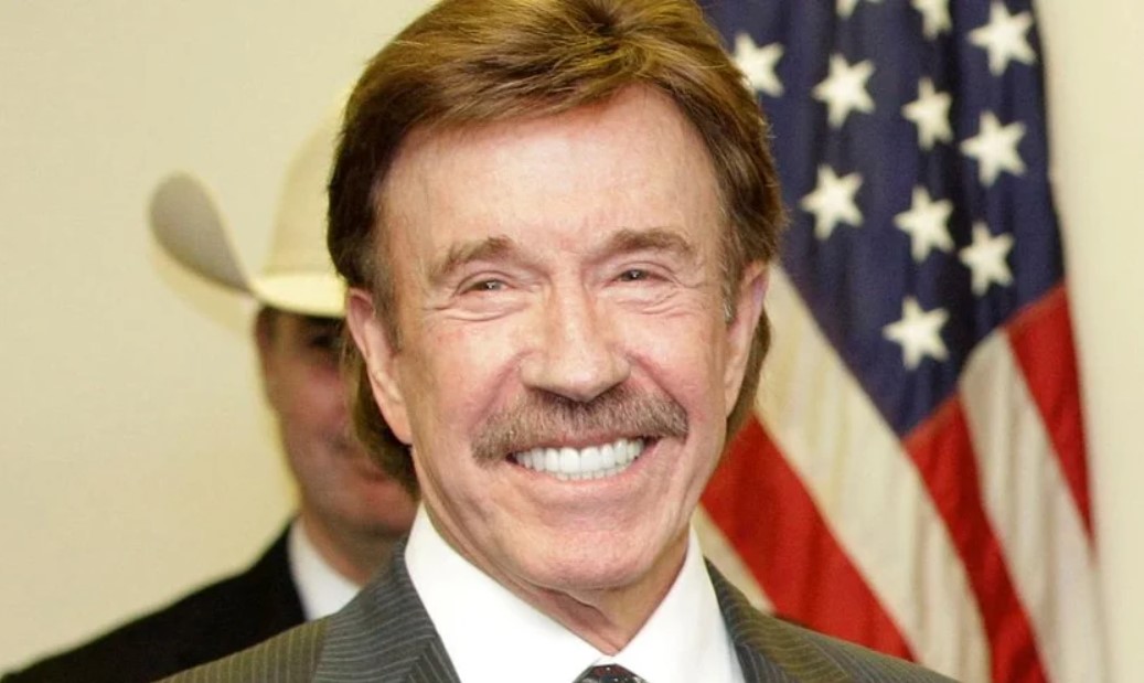 Chuck Norris após evento no Texas