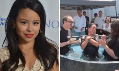 Atriz Cierra Ramirez é batizada e compartilha ‘a melhor decisão’