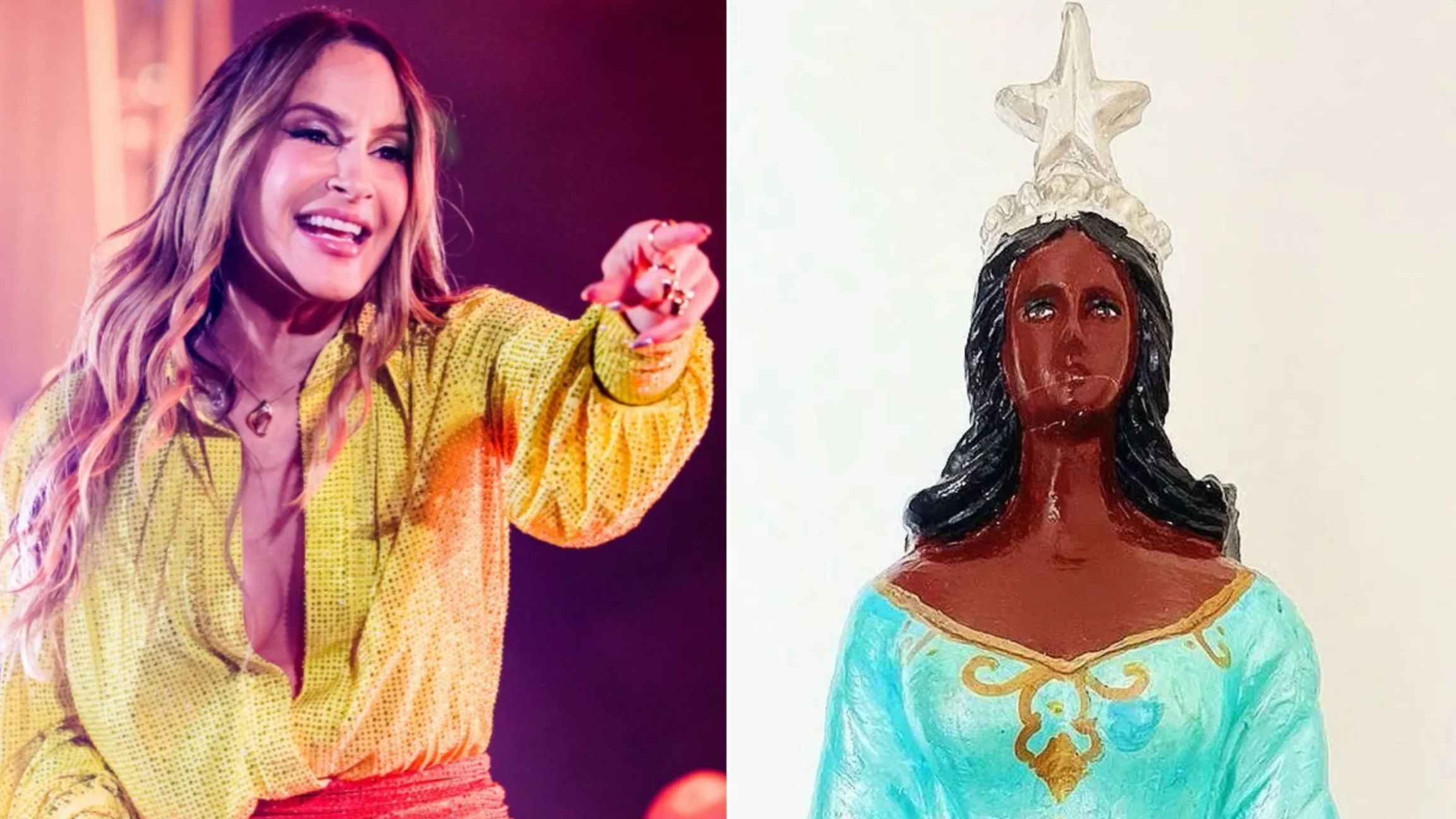 Claudia Leitte é denunciada por exaltar a Jesus e não Iemanjá em música