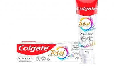Colgate anuncia fim do creme dental Total após ação da Anvisa