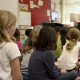 Crianças em sala de aula