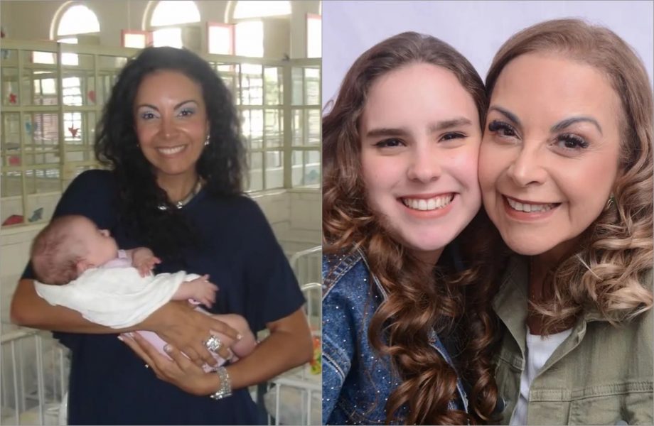Adoção foi bênção de Deus e mudou minha vida, diz Cristina Mel