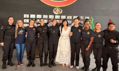 BOPE realiza culto de gratidão com presença de Fernanda Brum