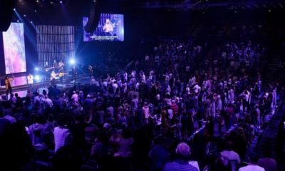 Culto jovem na Hillsong da Austrália