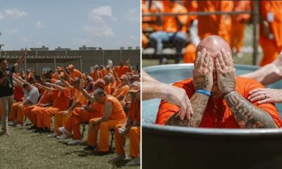 Centenas de conversões em ação evangelística em presídio