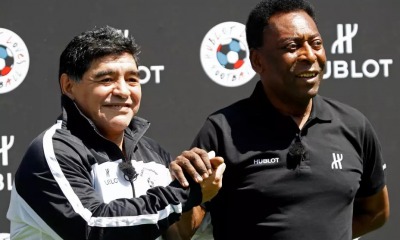 Diego Maradona e Pelé