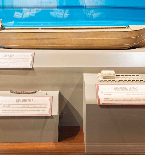 Exposição lista culturas ao redor do mundo que registraram dilúvio