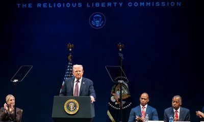 Trump defende liberdade religiosa: ‘Quando a fé enfraquece, o país perde’