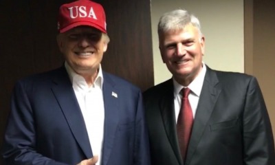 Donald Trump e Franklin Graham