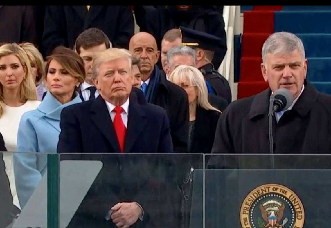 Donald Trump e Franklin Graham White House