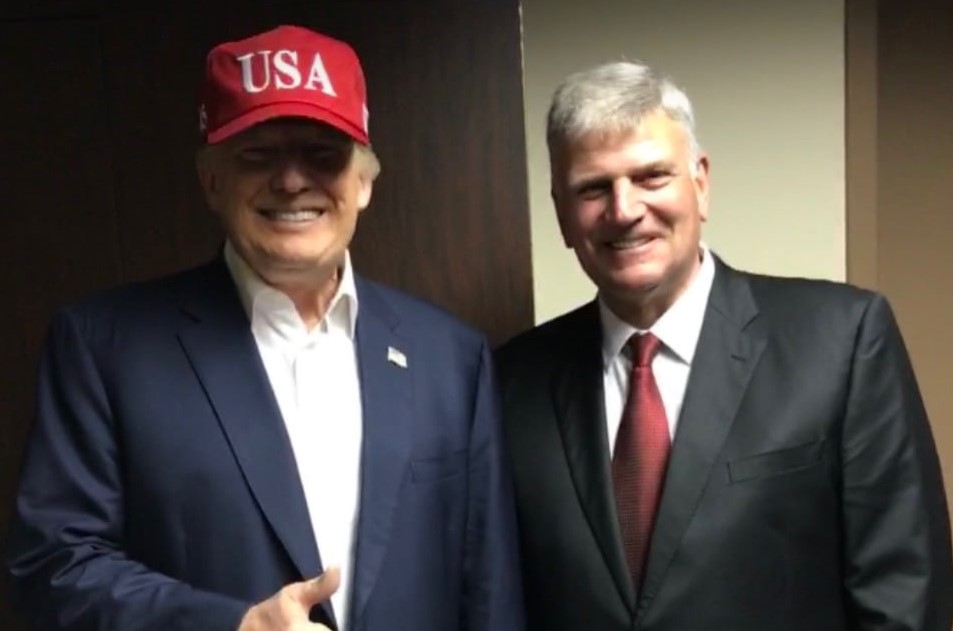 Donald Trump e Franklin Graham