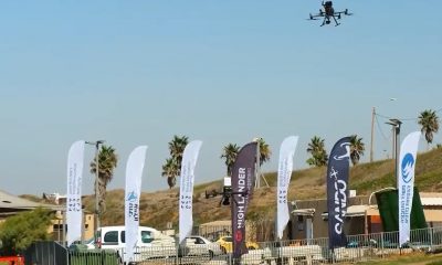 Drones entregam alimentos