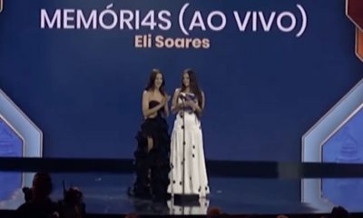 Eli Soares conquista 3° Grammy com ‘Memóri4s Ao Vivo’