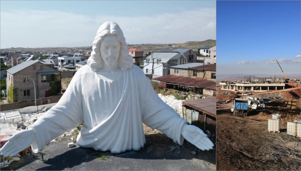 Armênia ergue ‘maior estátua de Jesus’ em meio a críticas