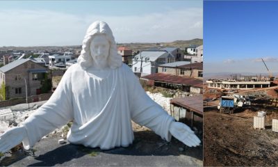 Armênia ergue ‘maior estátua de Jesus’ em meio a críticas