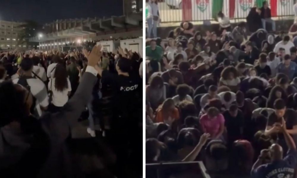 Culto organizado pelo ministério Aviva reúne universitários na UERJ