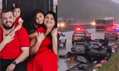 Família evangélica morre em acidente durante viagem de Dia das Mães