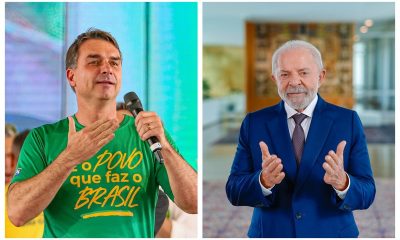 Flávio Bolsonaro empata com Lula em cenário de segundo turno, mas vence em SP