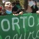 Feministas chilenas fazem manifestação por aborto