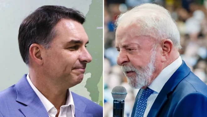 Nova pesquisa aponta empate entre Lula e Flávio no primeiro e segundo turnos