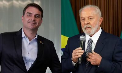 Paraná Pesquisa mostra empate entre Lula e Flávio Bolsonaro