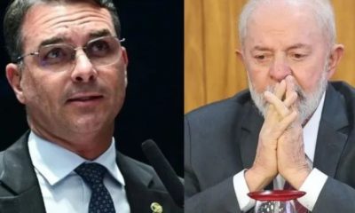Pesquisa: Flávio Bolsonaro vence Lula no 2° turno